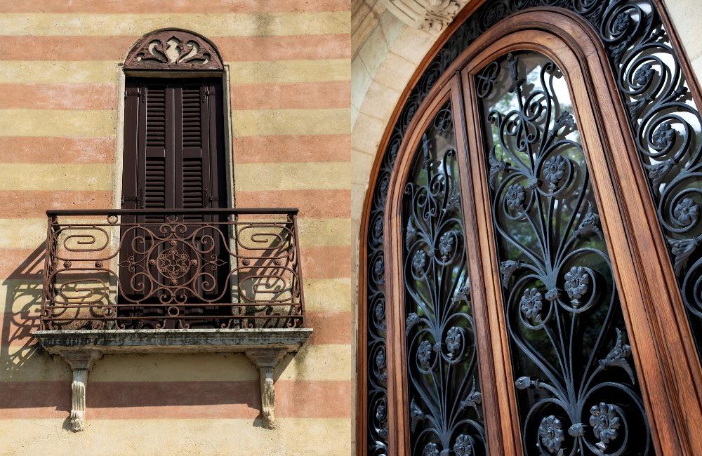 ตัวอย่างงาน Wrought Iron คือ