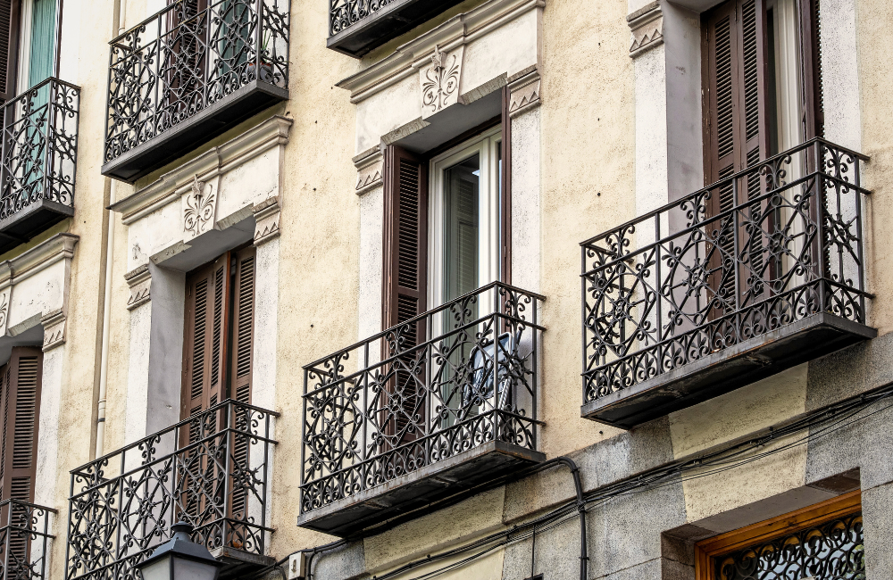 ตัวอย่าง ราวกันตกเหล็กอิตาลี