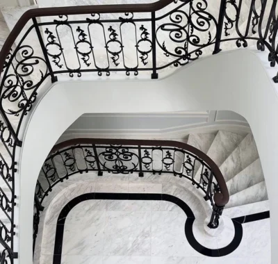 ราวบันไดเหล็กดัดอิตาลี