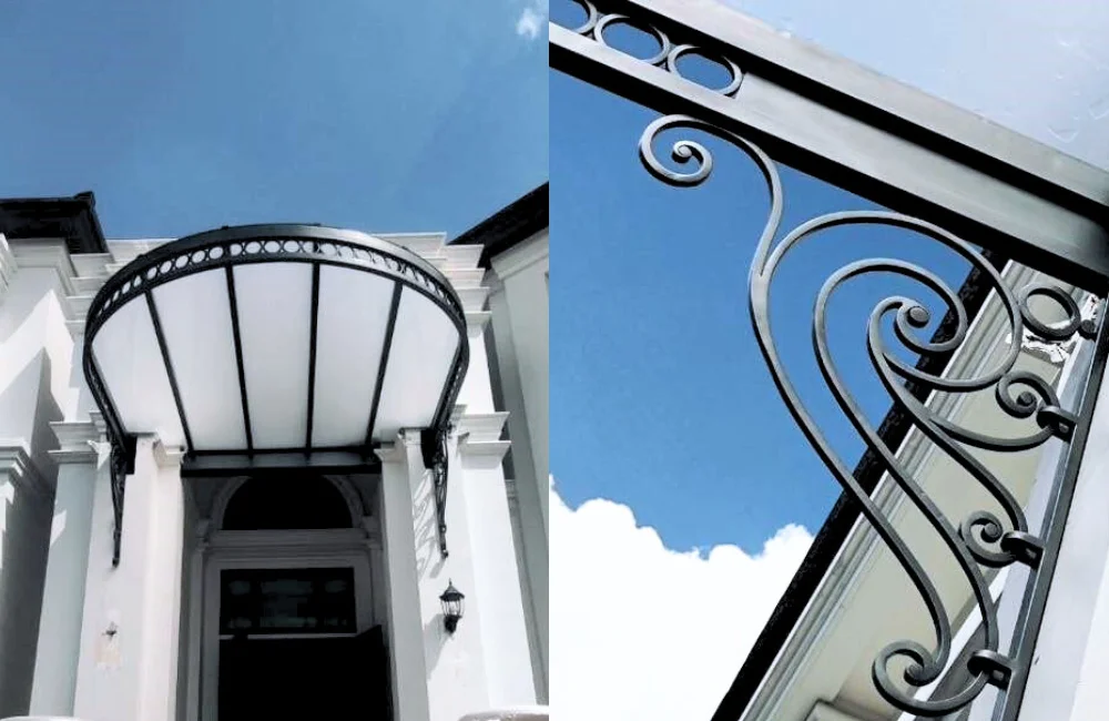 คันทวยเหล็กดัดอิตาลี