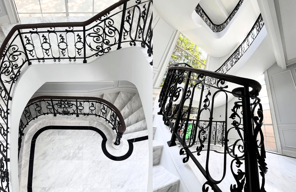 แต่งบ้านให้แพง ราวบันไดเหล็กดัด