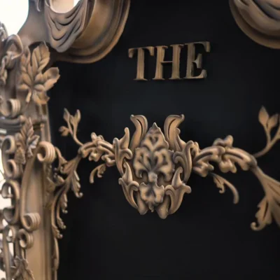 งานป้าย ลายเหล็กดัดอิตาลี