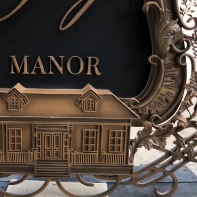 งานป้าย ลายเหล็กดัดอิตาลี