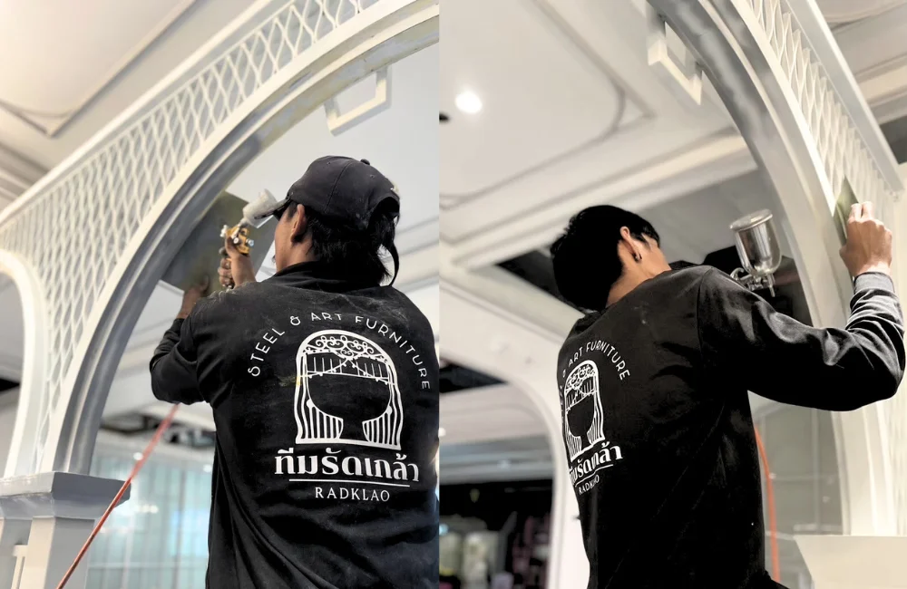 การพ่นสี Powder Coating