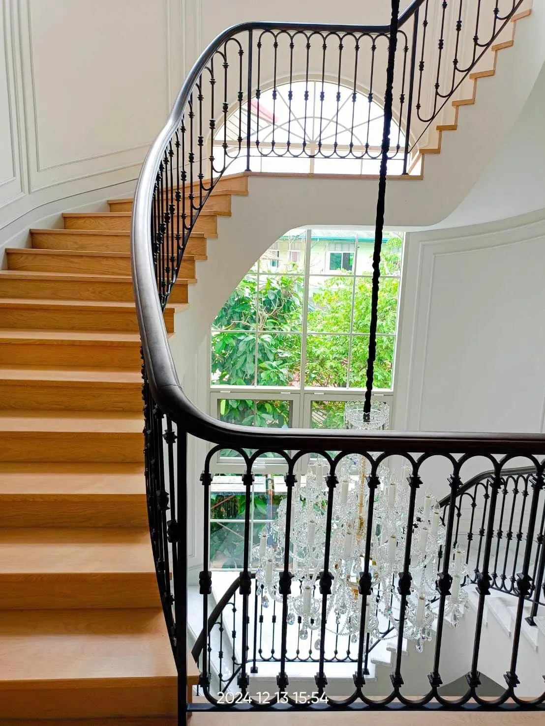 Stair railing outdoor