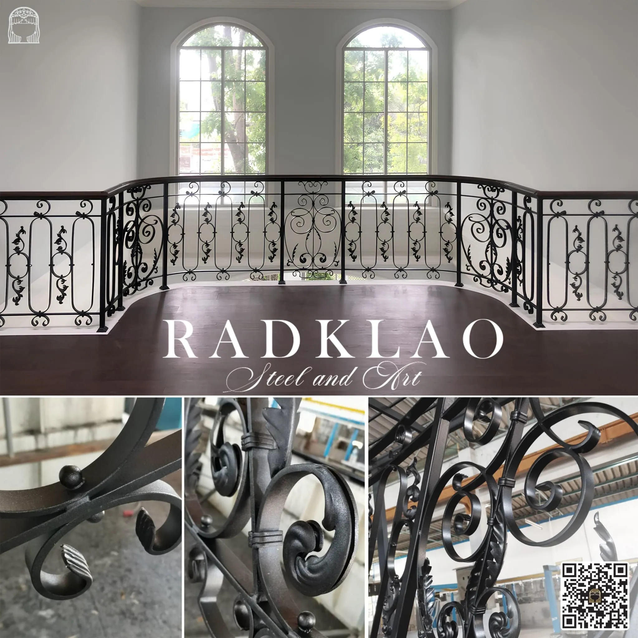 ราวตันตก เหล็ก