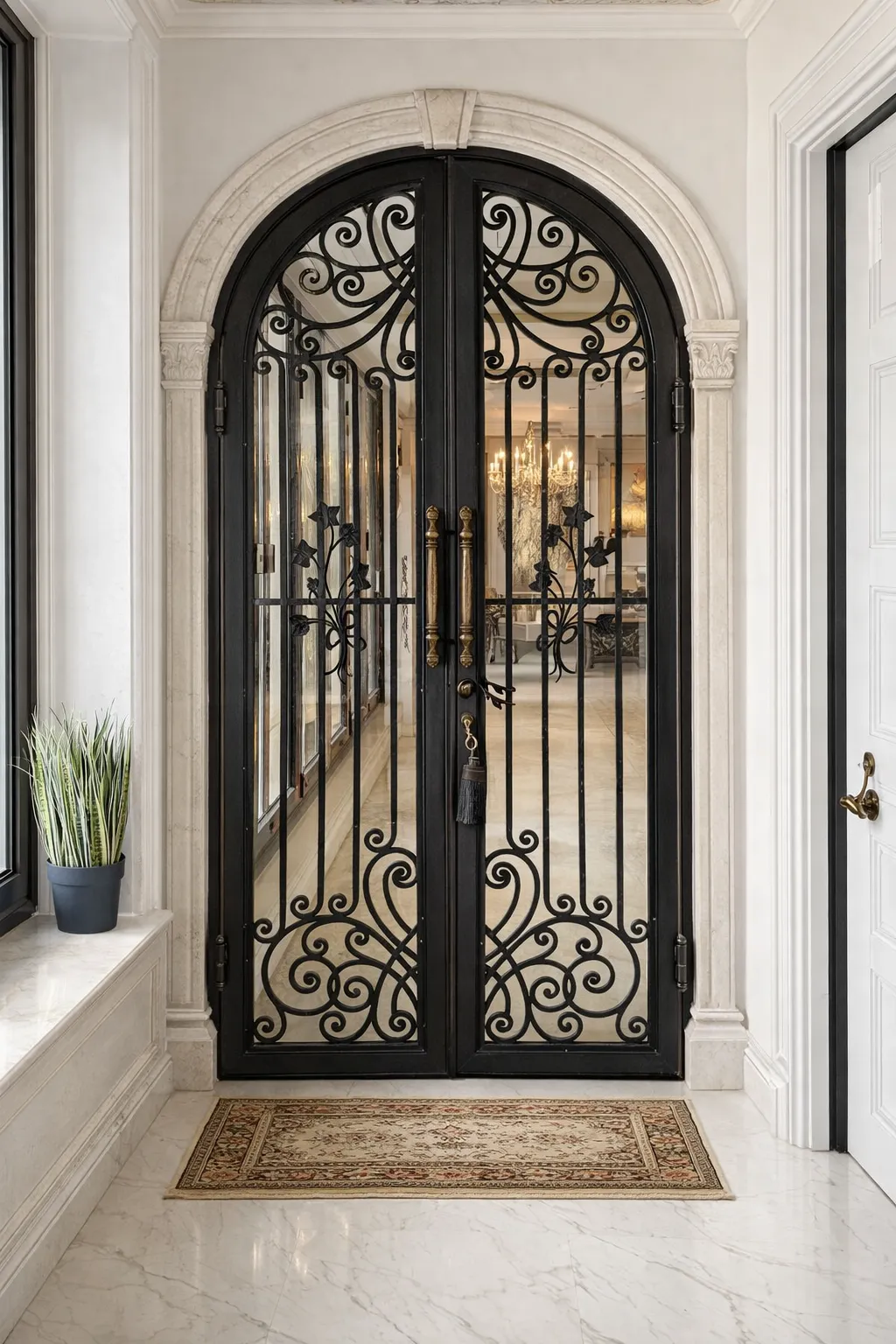 เหล็กดัดประตู