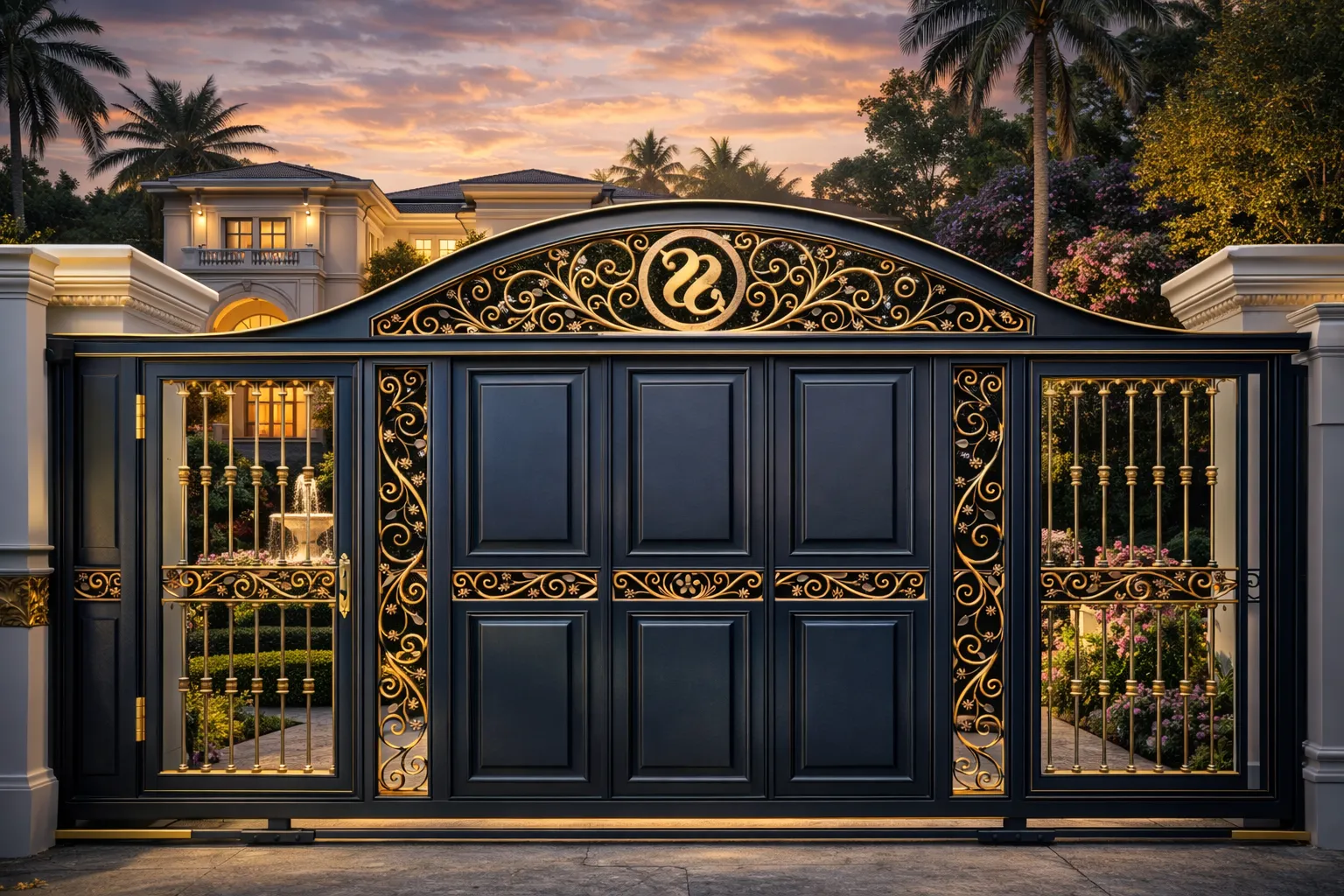 ประตู รั้ว บ้าน