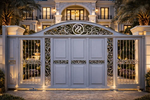 ประตูรั้วหน้าบ้าน