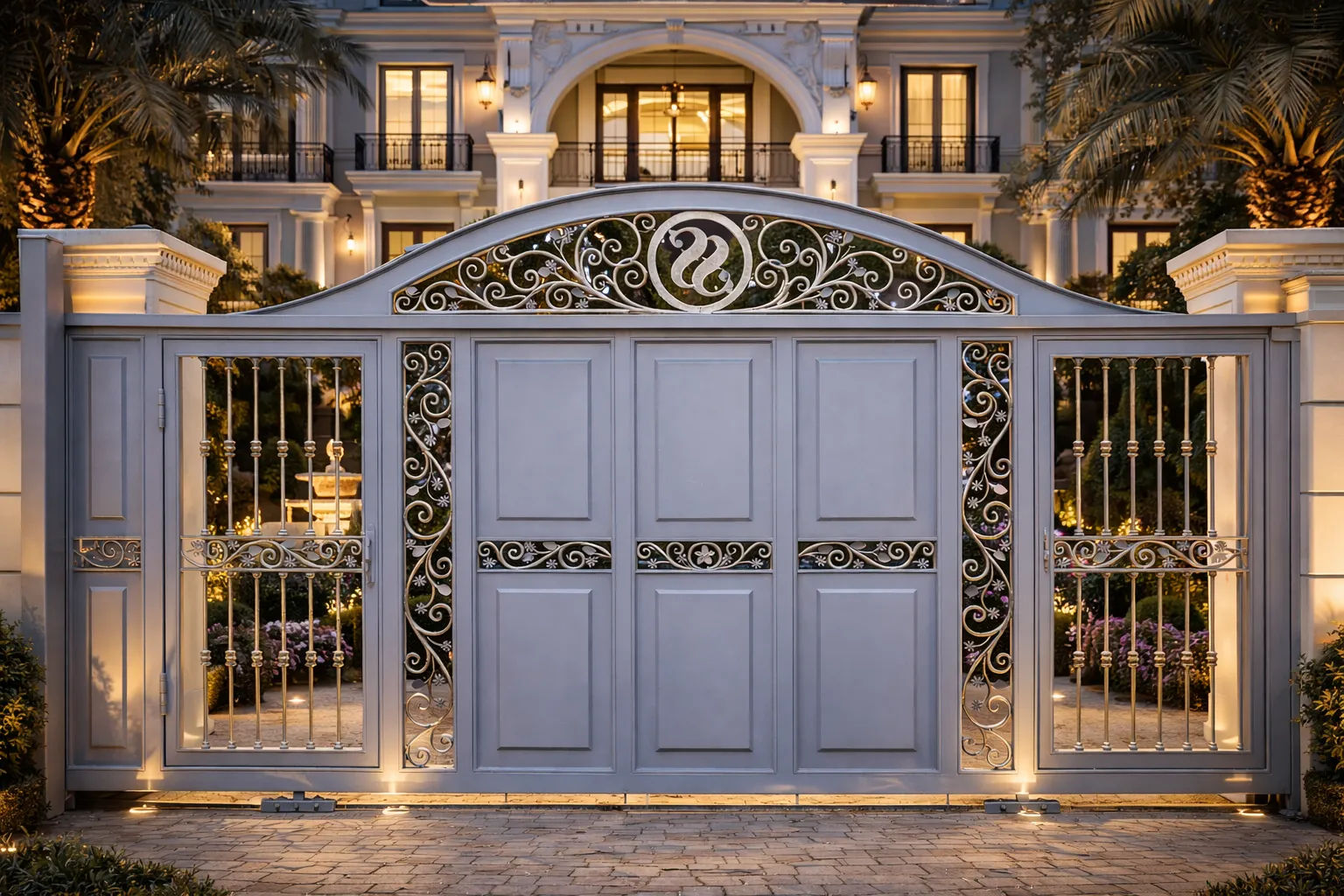 ประตูรั้วหน้าบ้าน